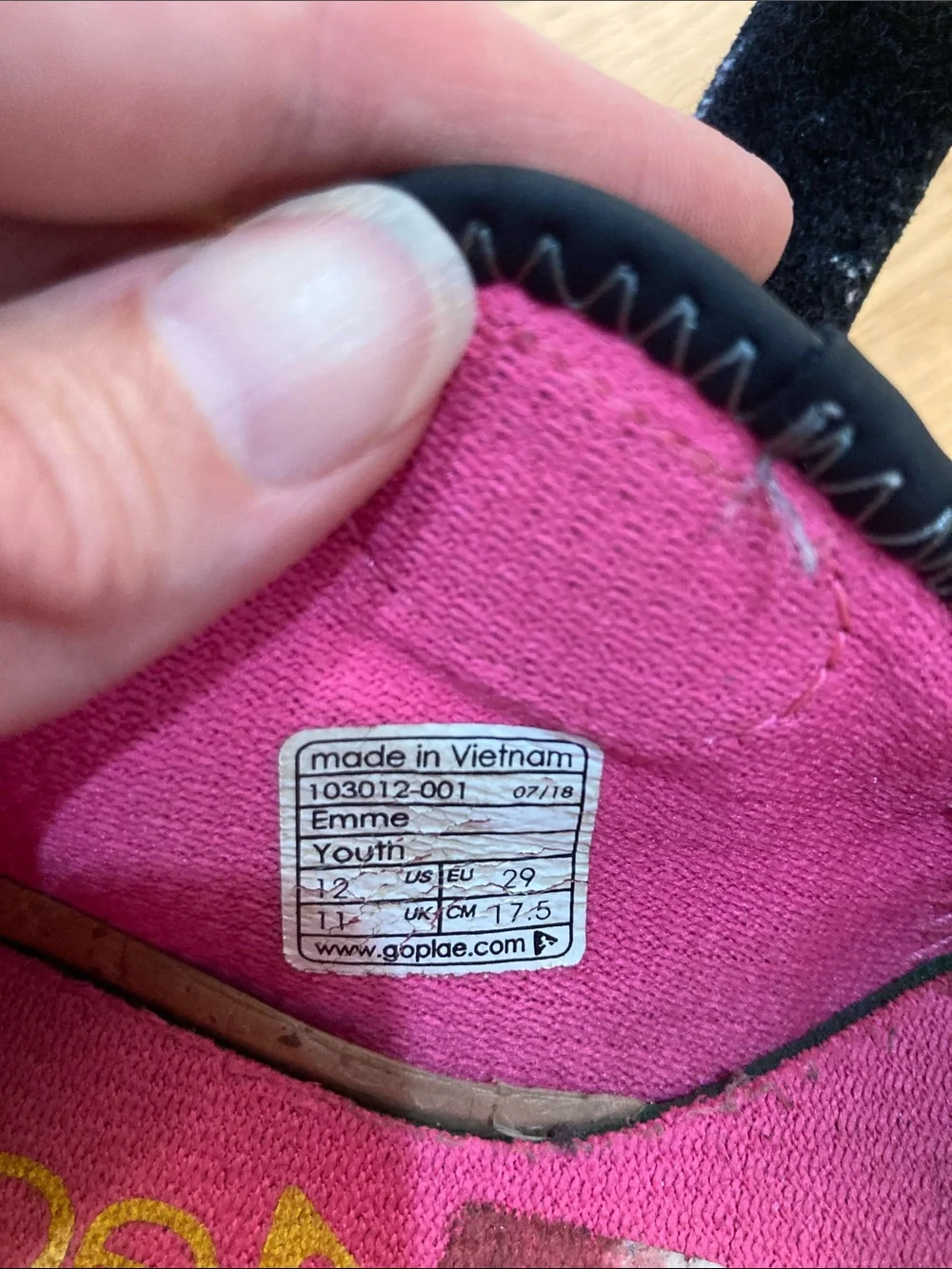 PLAE Kids Mary Jane Sneakers